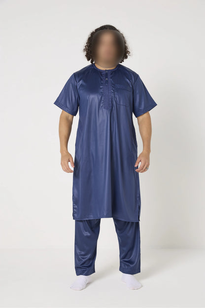 Qamis ensemble style pakistanais manche courte Atlas