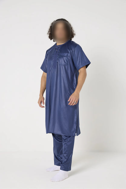 Qamis ensemble style pakistanais manche courte Atlas