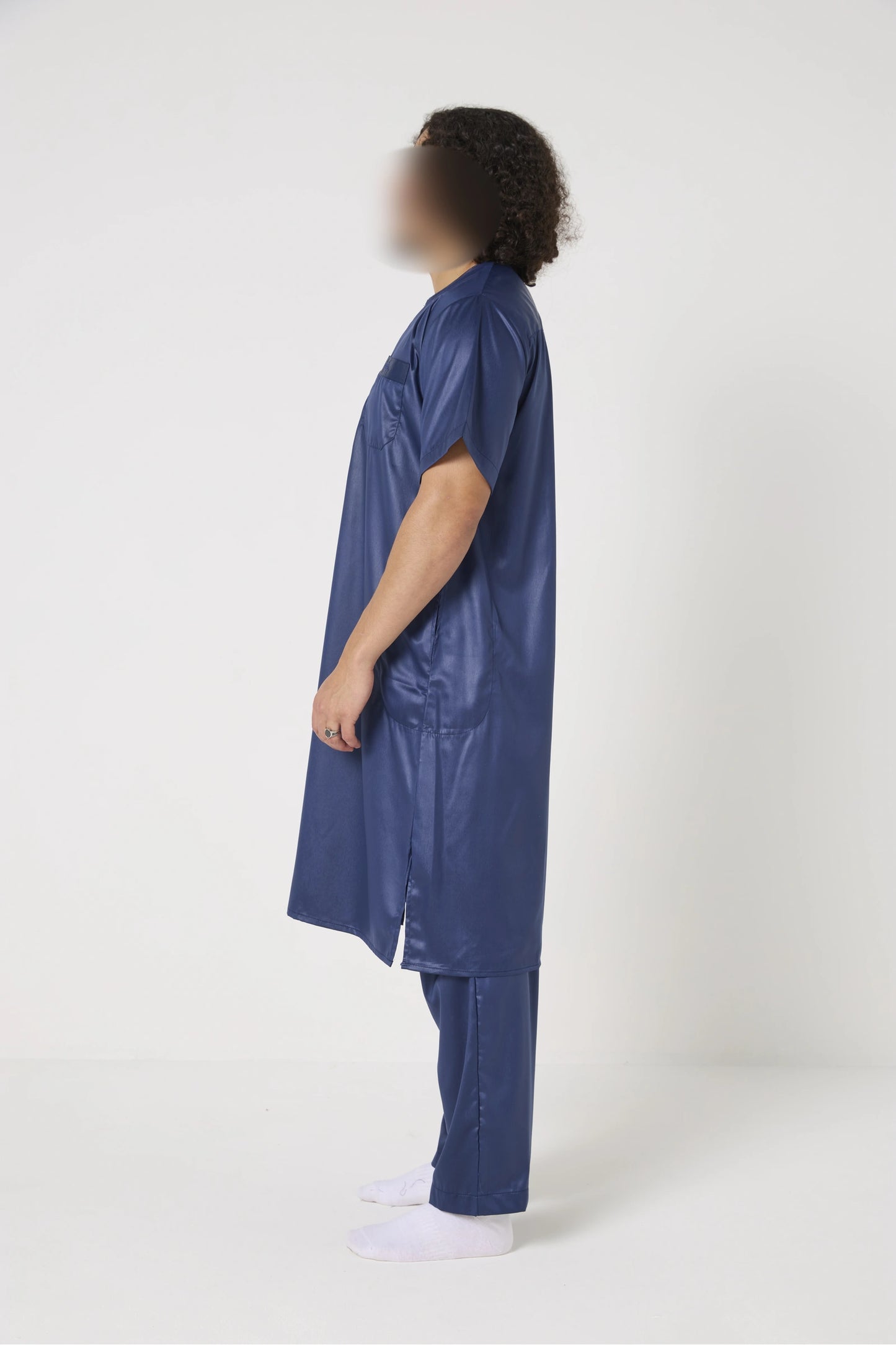 Qamis ensemble style pakistanais manche courte Atlas