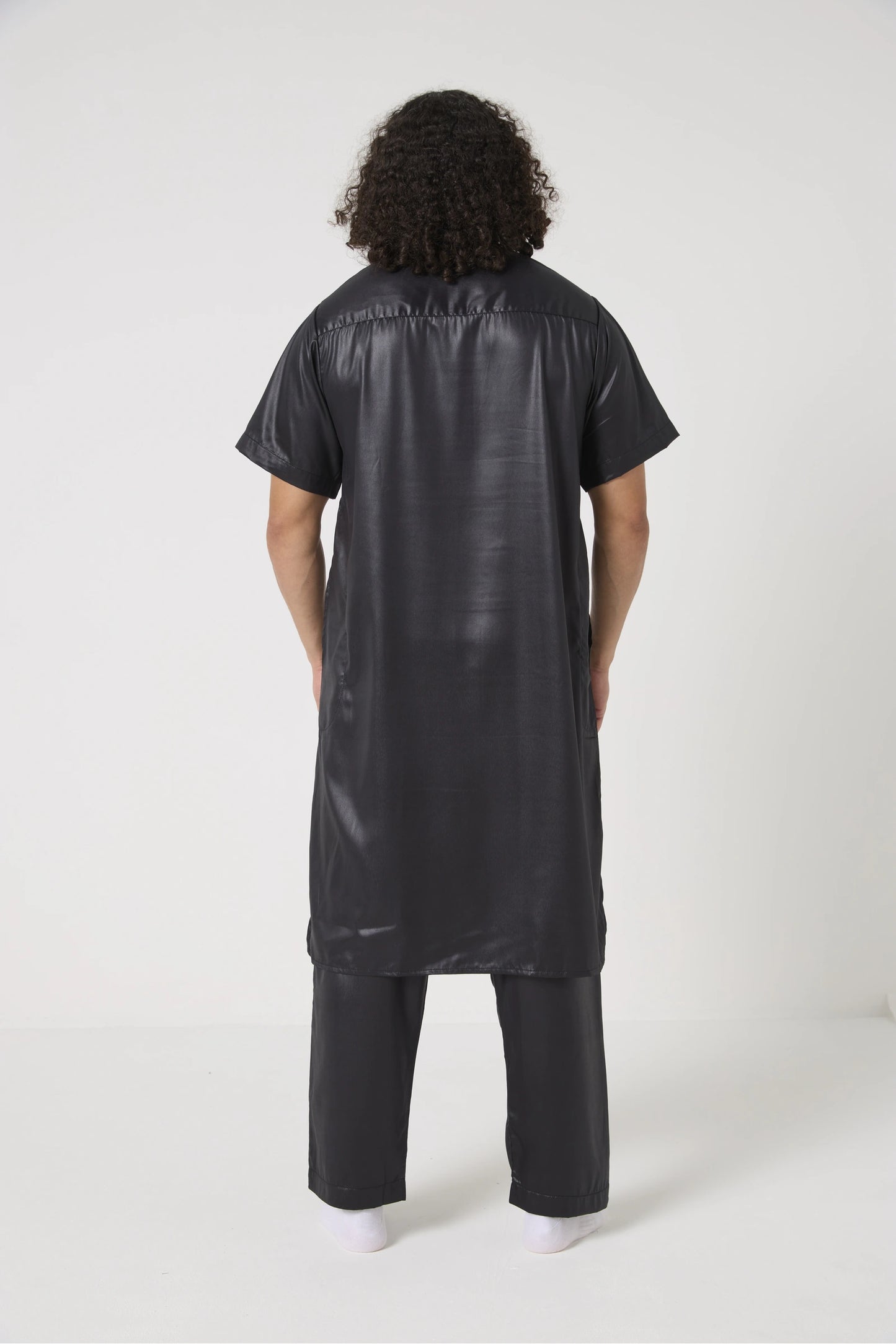 Qamis ensemble style pakistanais manche courte Atlas