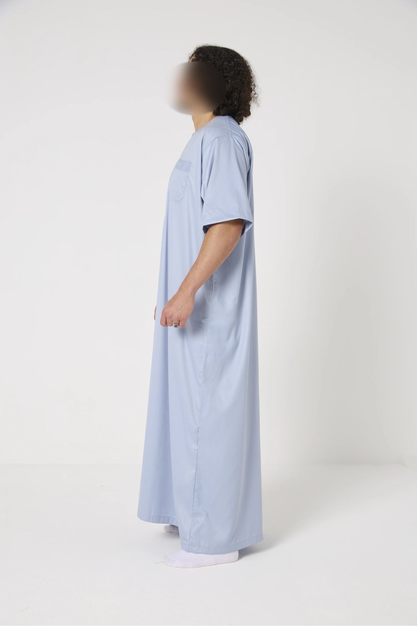 Qamis Atlas manches courtes