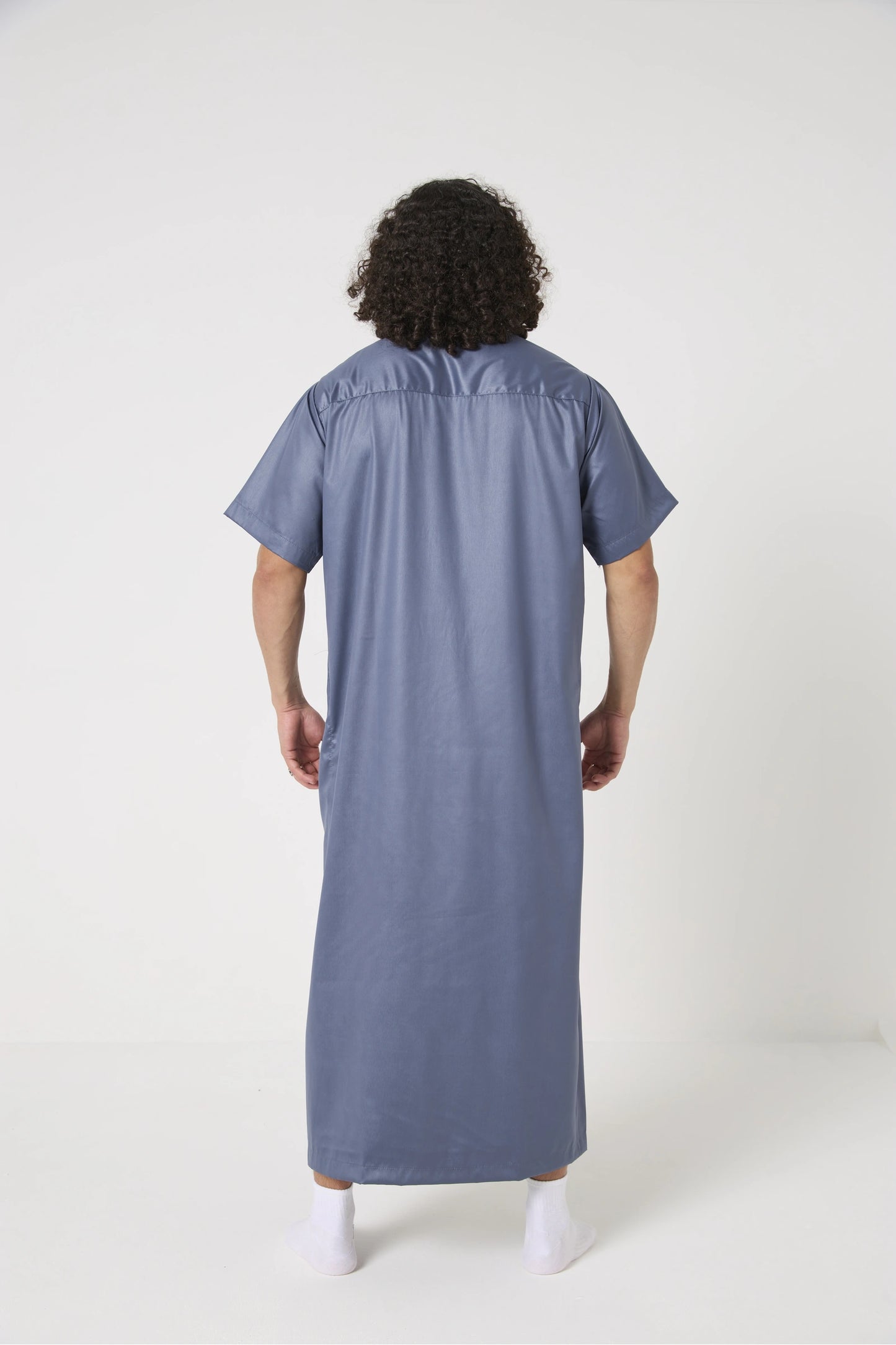 Qamis Atlas manches courtes