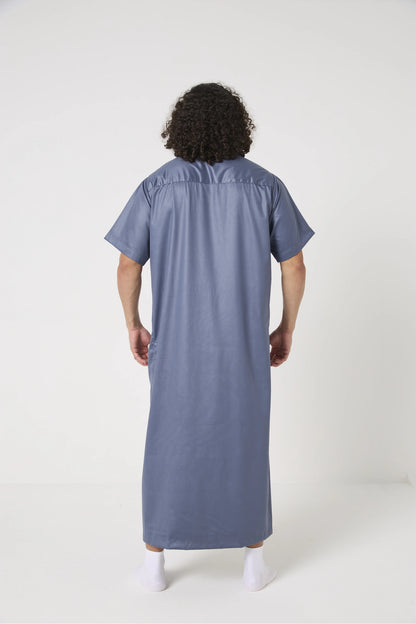 Qamis Atlas manches courtes