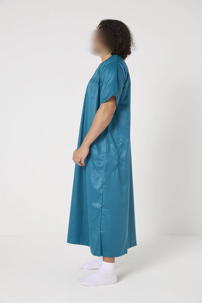 Qamis Atlas manches courtes