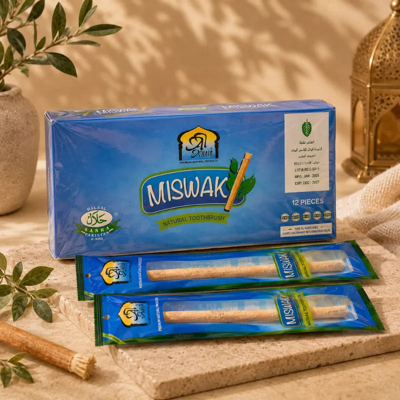Boîte de 12 Siwaks Naturels — Al-Khair