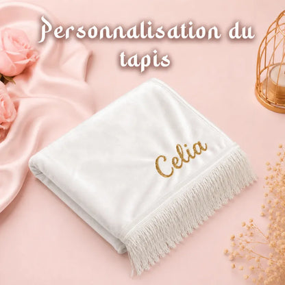 Coffret - Pour Elle personnalisation tapis blanc
