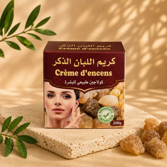 Crème d'Encens 200g - Soin Hydratant et Apaisant