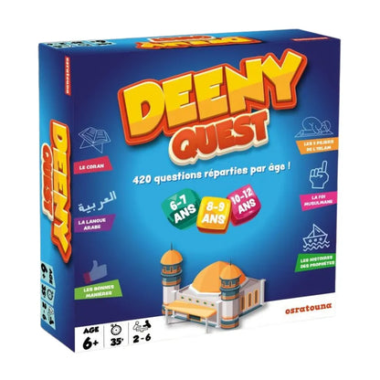 DEENY QUEST 420 questions réparties par âge !