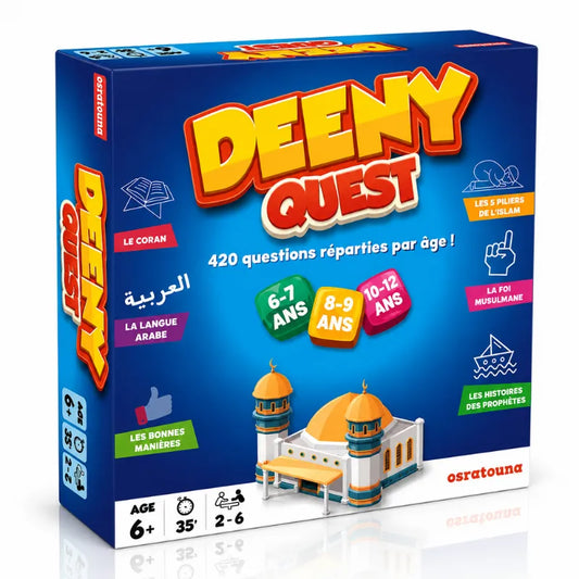 Deeny Quest 420 questions réparties par âge !