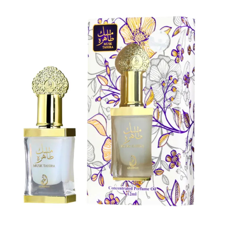 Musk Tahira - Huile parfumée concentrée 12 ml – Arabiyat