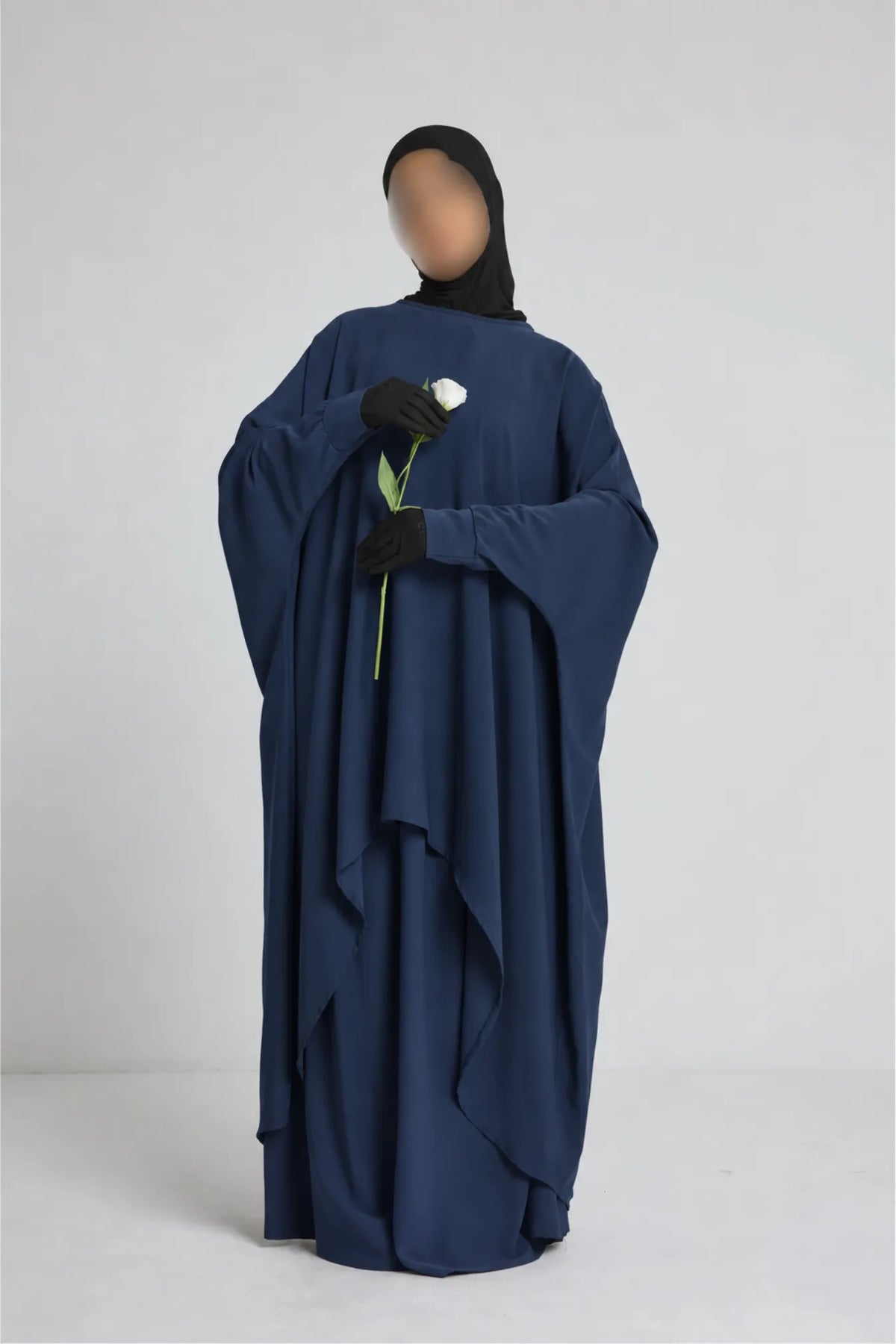 Ensemble Haya bleu nuit clair