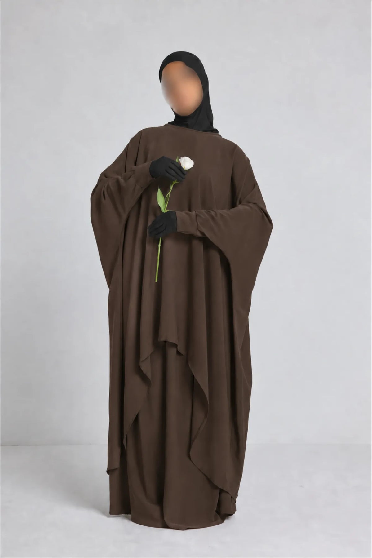 Ensemble Haya marron foncé