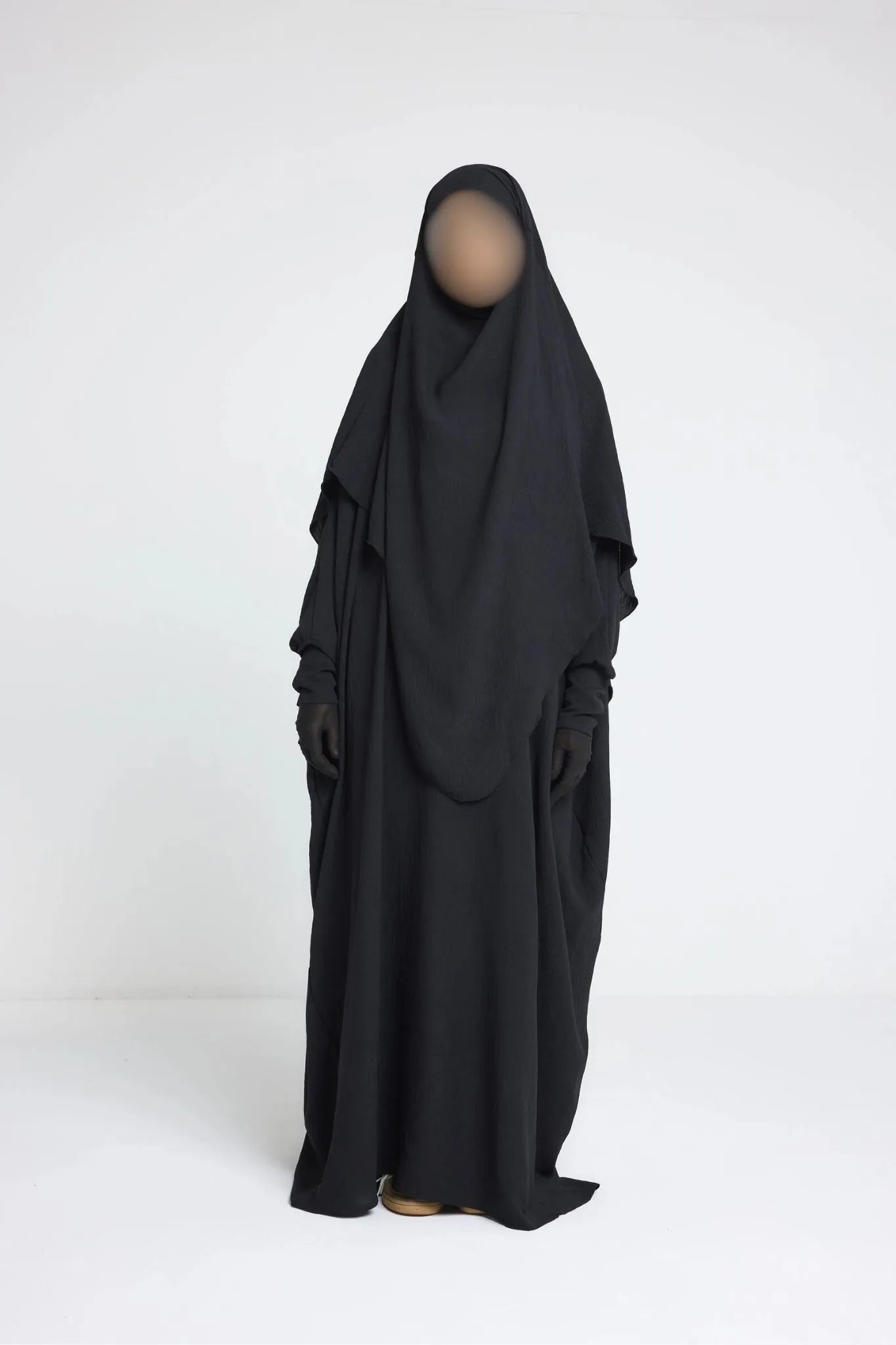 Ensemble robe + khimar en jazz