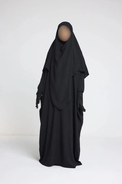 Ensemble robe + khimar en jazz