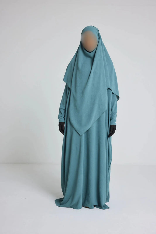 Ensemble robe + khimar en jazz