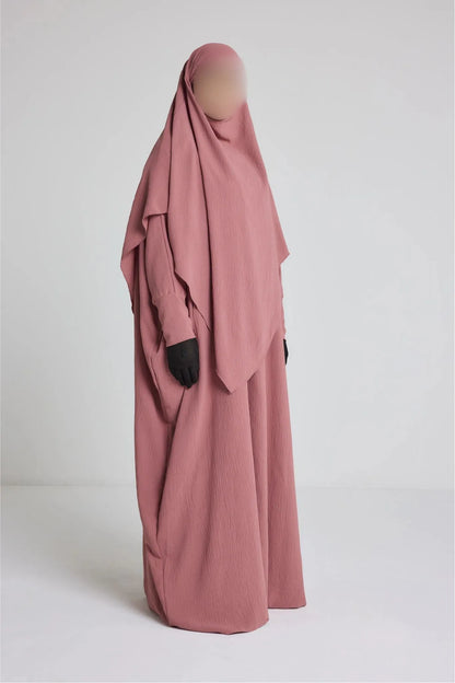 Ensemble robe + khimar en jazz