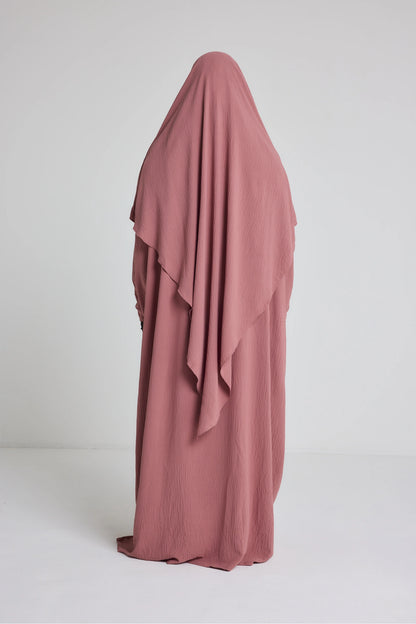 Ensemble robe + khimar en jazz