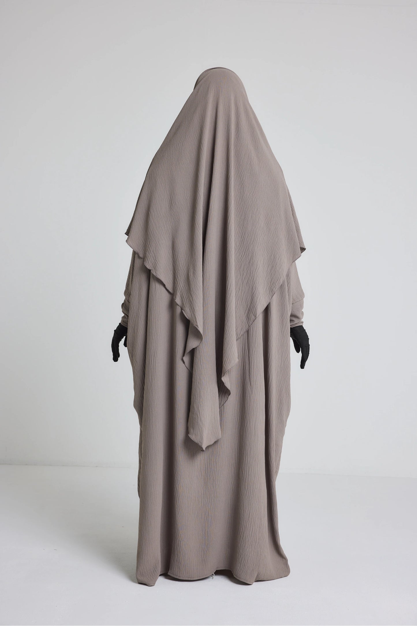 Ensemble robe + khimar en jazz