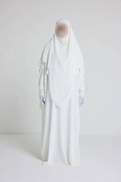 Ensemble robe + khimar en jazz