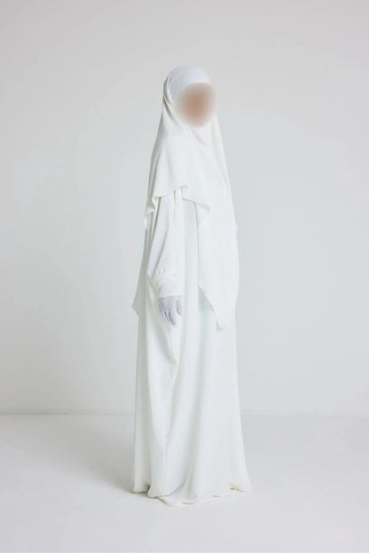 Ensemble robe + khimar en jazz