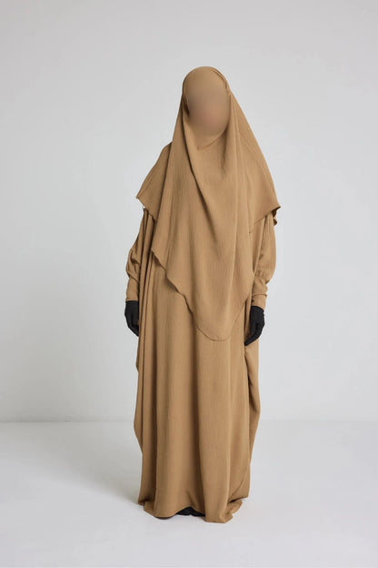 Ensemble robe + khimar en jazz