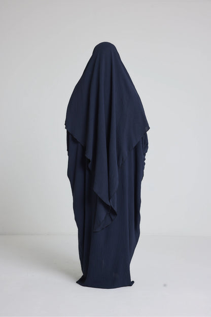 Ensemble robe + khimar en jazz