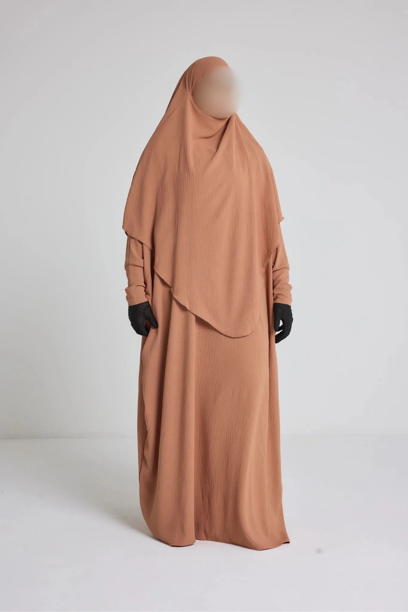 Ensemble robe + khimar en jazz
