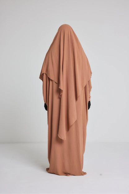 Ensemble robe + khimar en jazz
