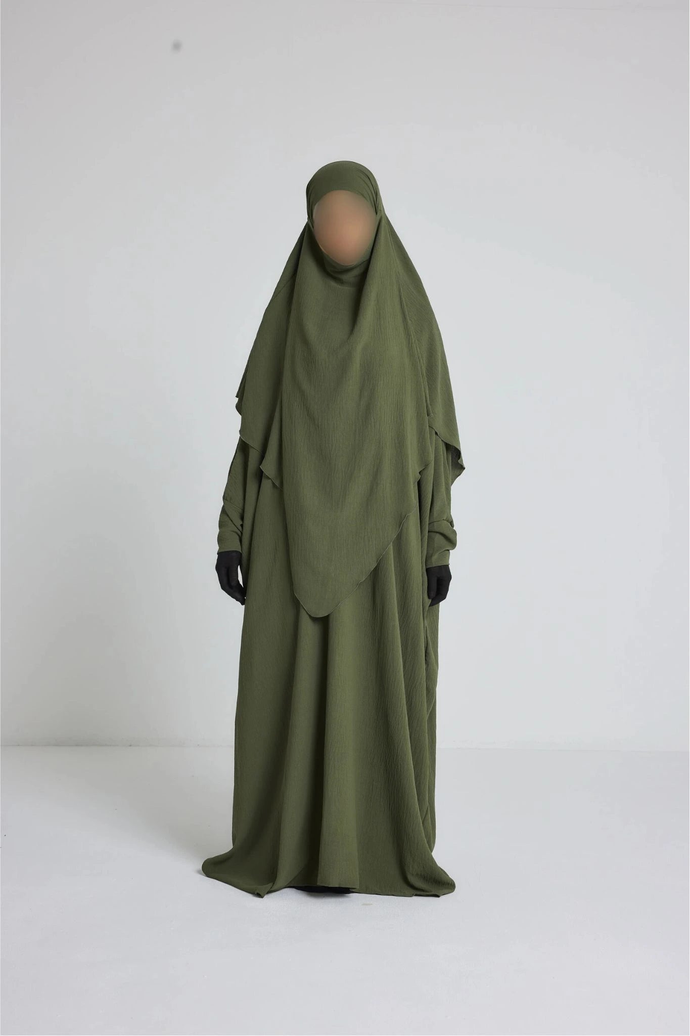 Ensemble robe + khimar en jazz