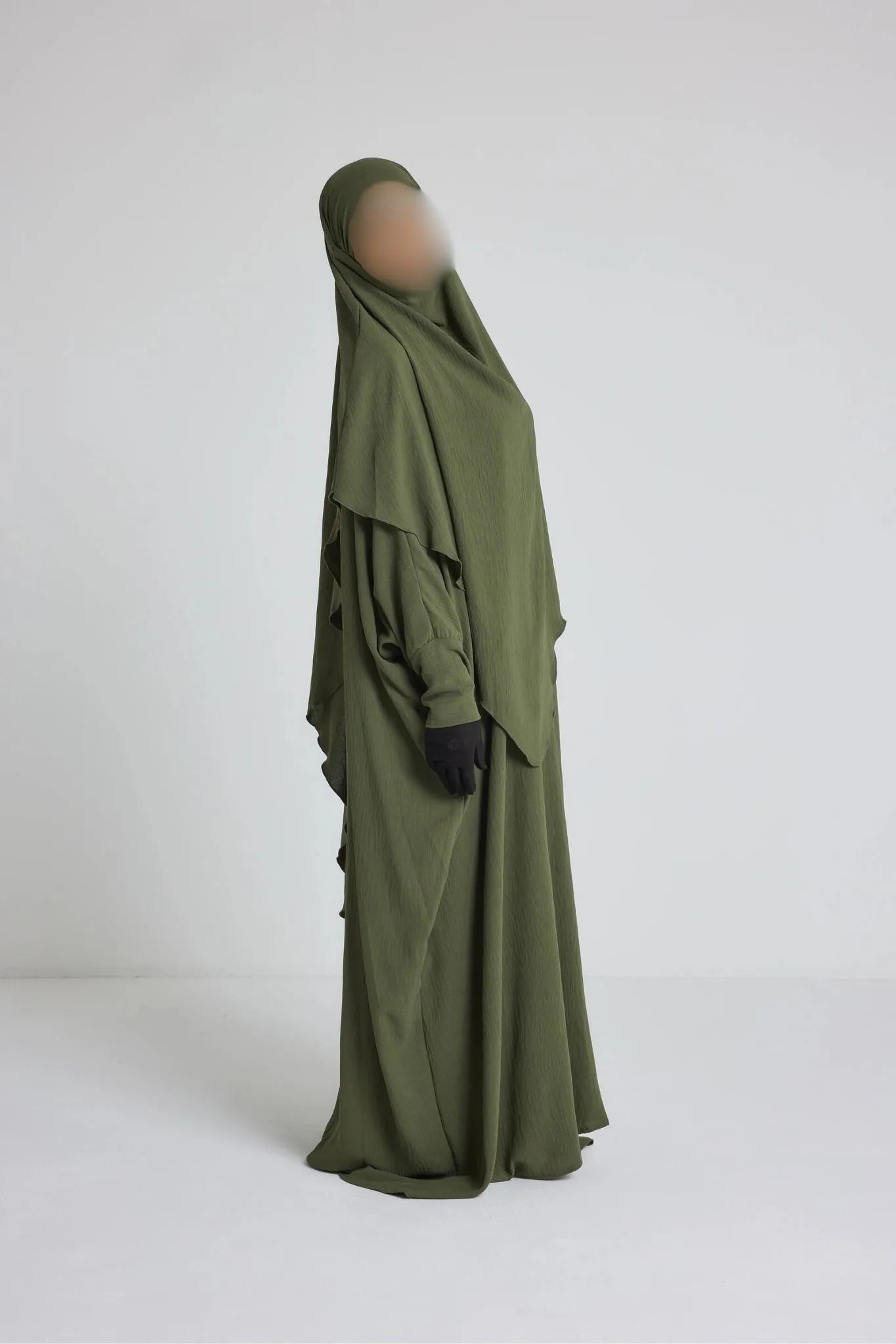 Ensemble robe + khimar en jazz