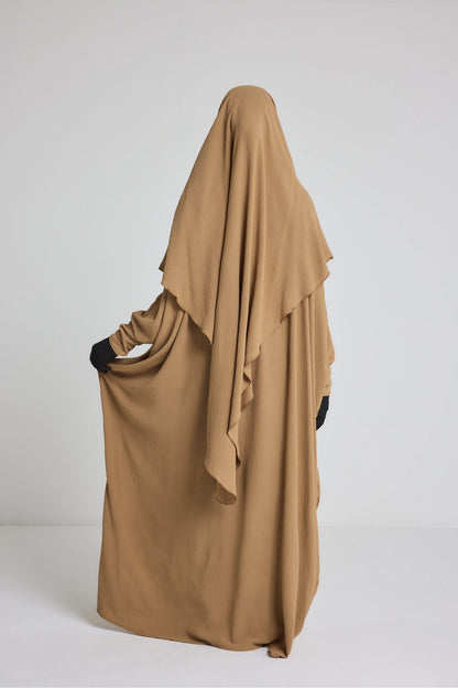 Ensemble robe + khimar en jazz