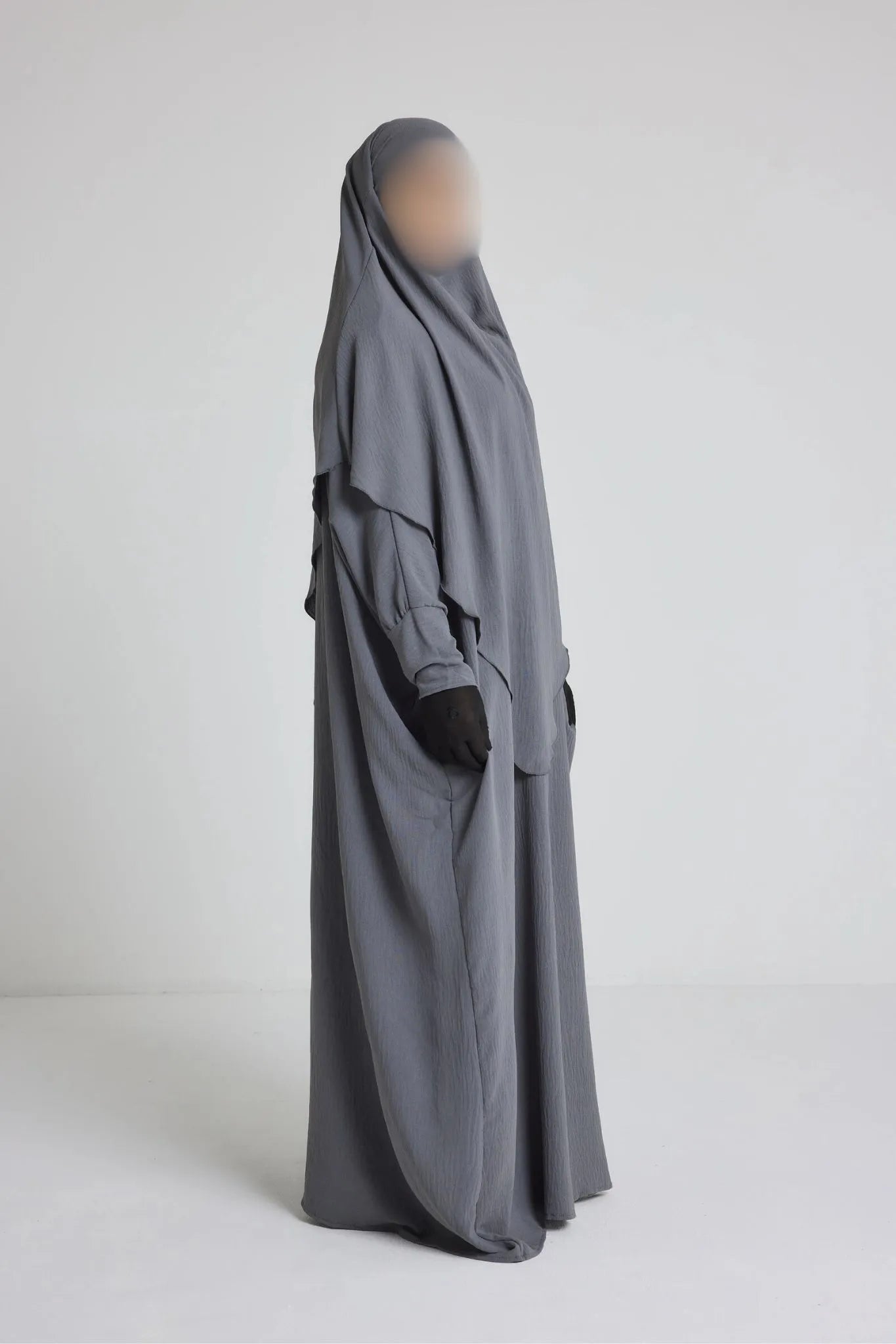 Ensemble robe + khimar en jazz
