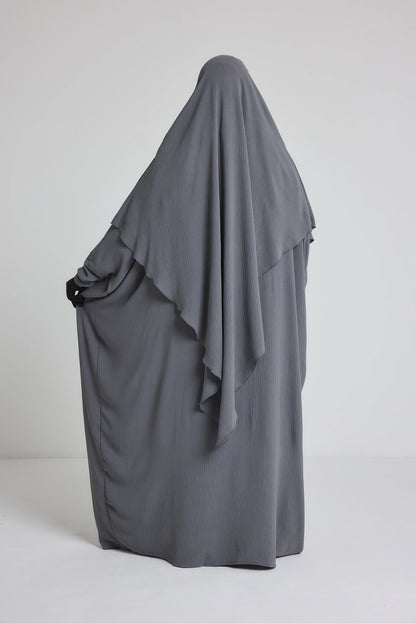 Ensemble robe + khimar en jazz