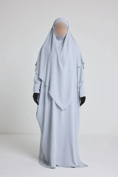 Ensemble robe + khimar en jazz