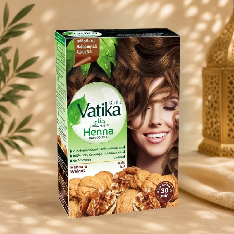 Henné natural pour cheveux - Acajou