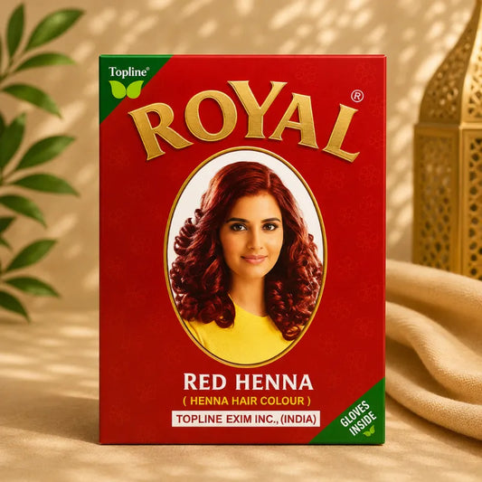 Henné pour cheveux - Rouge - Royal