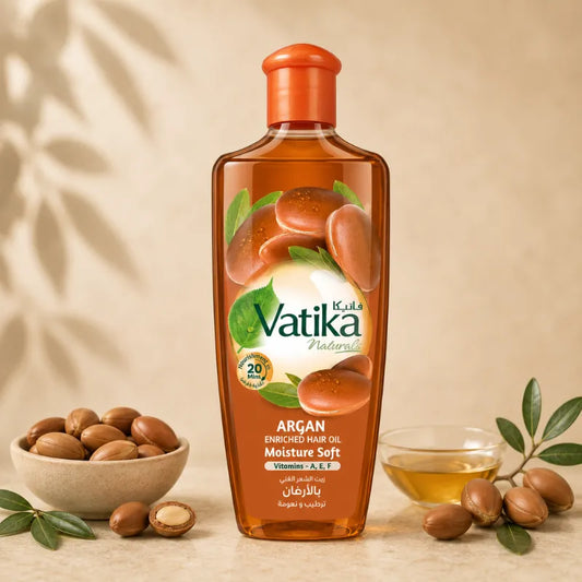 Huile d'argan pour cheveux - Vatika