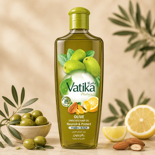 Huile d'olive pour cheveux - Vatika