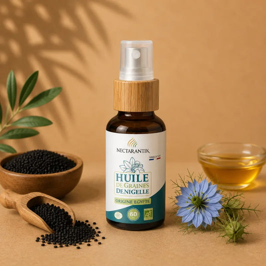 Huile de Nigelle Cosmétique Spray Bio – Nectar Antik