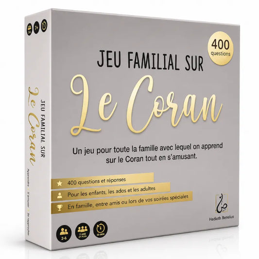 Jeu société familial sur le Coran - Blanc  