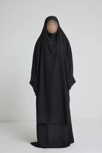 Ensemble Jilbeb 2 pièces avec Jupe soie de médine