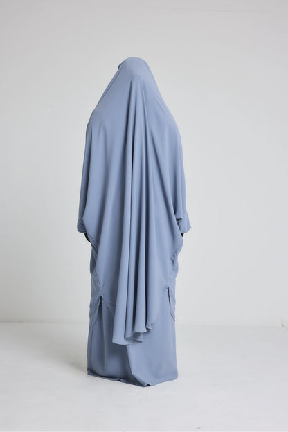 Ensemble Jilbeb 2 pièces avec Jupe soie de médine