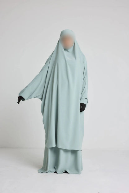 Ensemble Jilbeb 2 pièces avec Jupe soie de médine