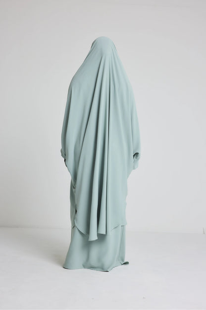 Ensemble Jilbeb 2 pièces avec Jupe soie de médine