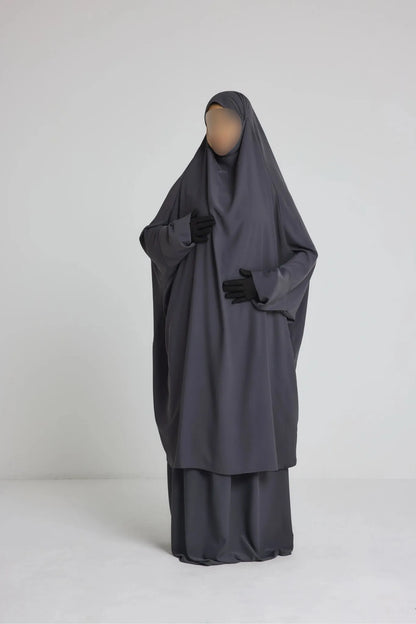 Ensemble Jilbeb 2 pièces avec Jupe soie de médine