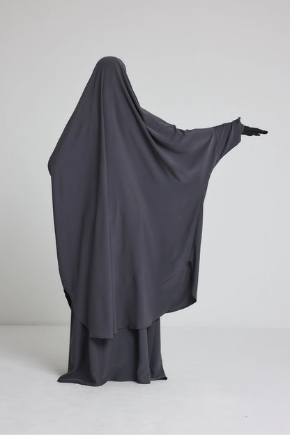 Ensemble Jilbeb 2 pièces avec Jupe soie de médine