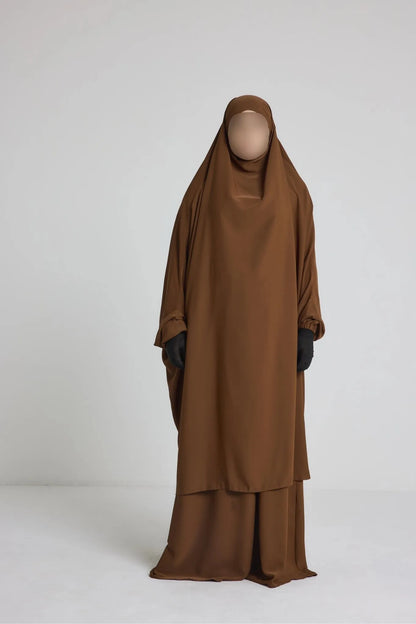 Ensemble Jilbeb 2 pièces avec Jupe soie de médine