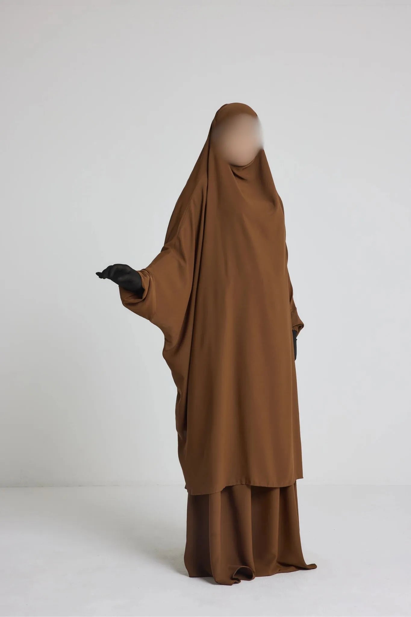 Ensemble Jilbeb 2 pièces avec Jupe soie de médine