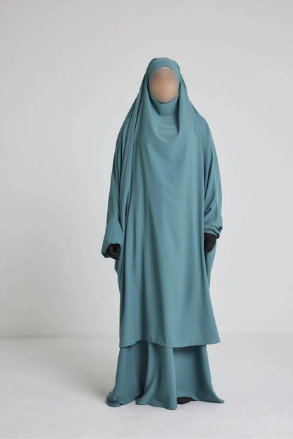 Ensemble Jilbeb 2 pièces avec Jupe soie de médine