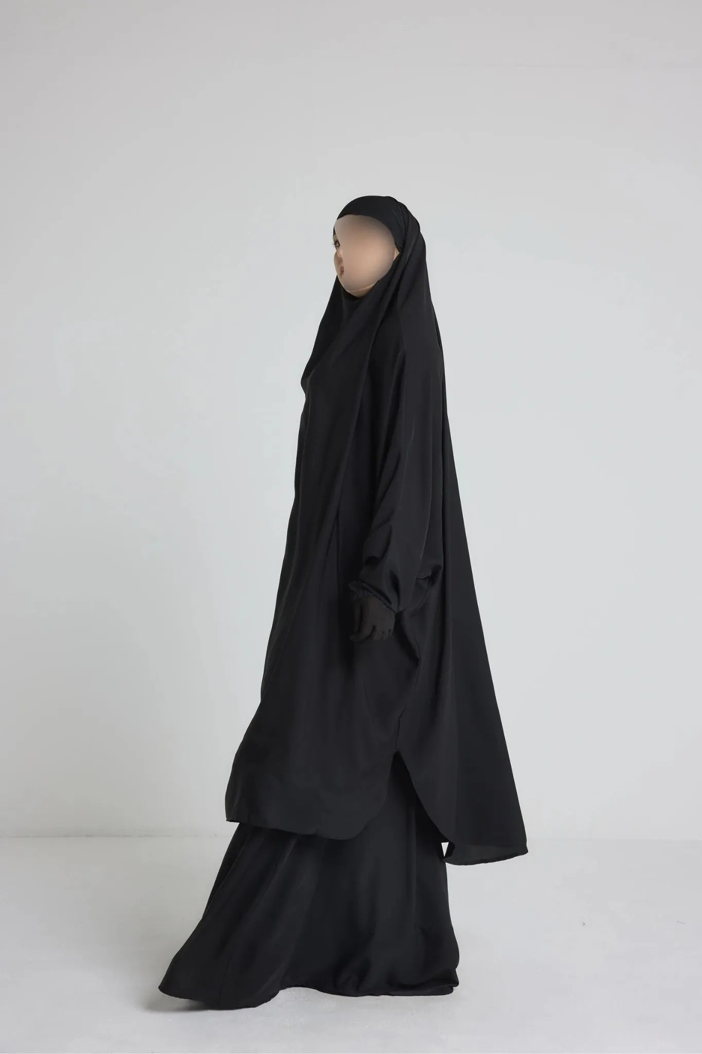 Ensemble Jilbeb 2 pièces avec Jupe soie de médine